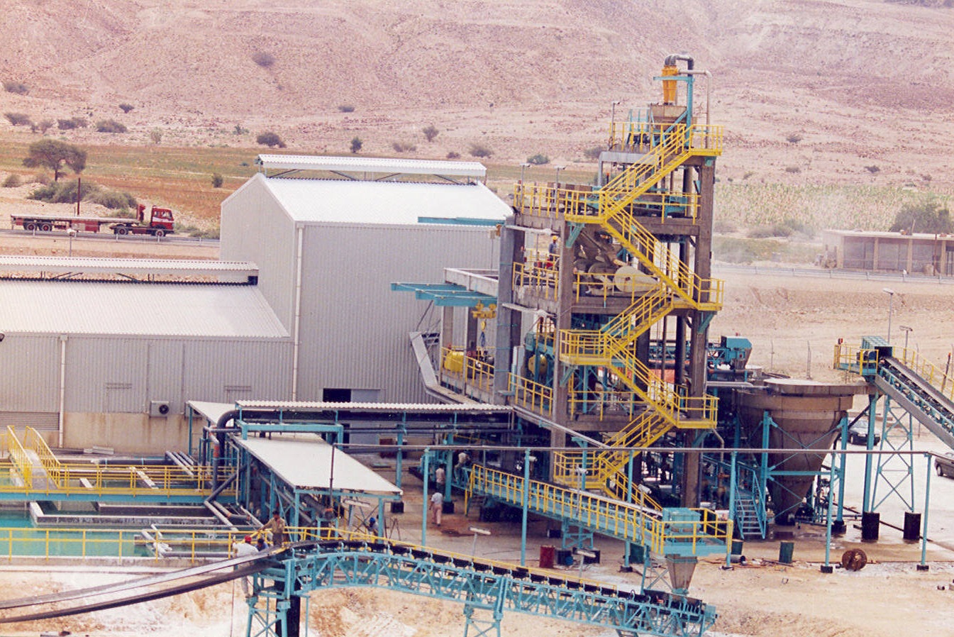 Safi Salt Plant, Dead Sea